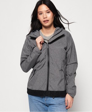 Superdry Elite SD-Windcheater Női Kabát Sötét Szürke | OMTGC7984